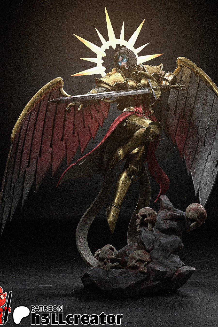 Saint Celestine cuerpo completo