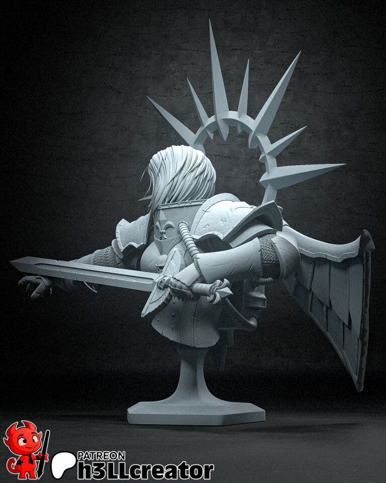Saint Celestine + Busto - Warhammer 40K - STL Files