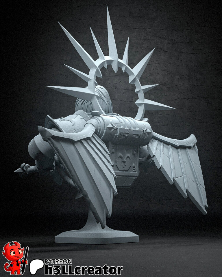 Saint Celestine + Busto - Warhammer 40K - STL Files