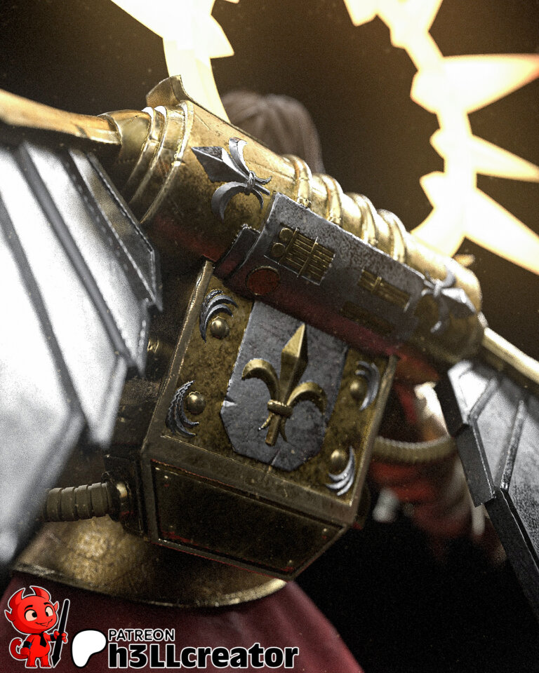 Saint Celestine + Busto - Warhammer 40K - STL Files