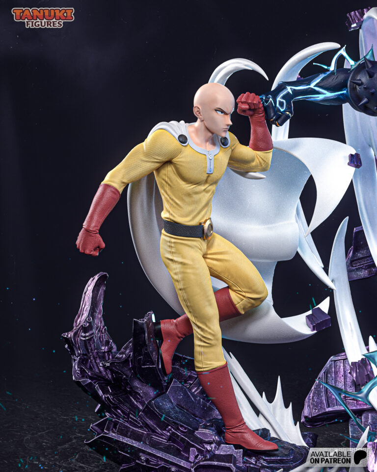 Saitama vs Boros + Busto + Extras - One Punch-Man - STL Files