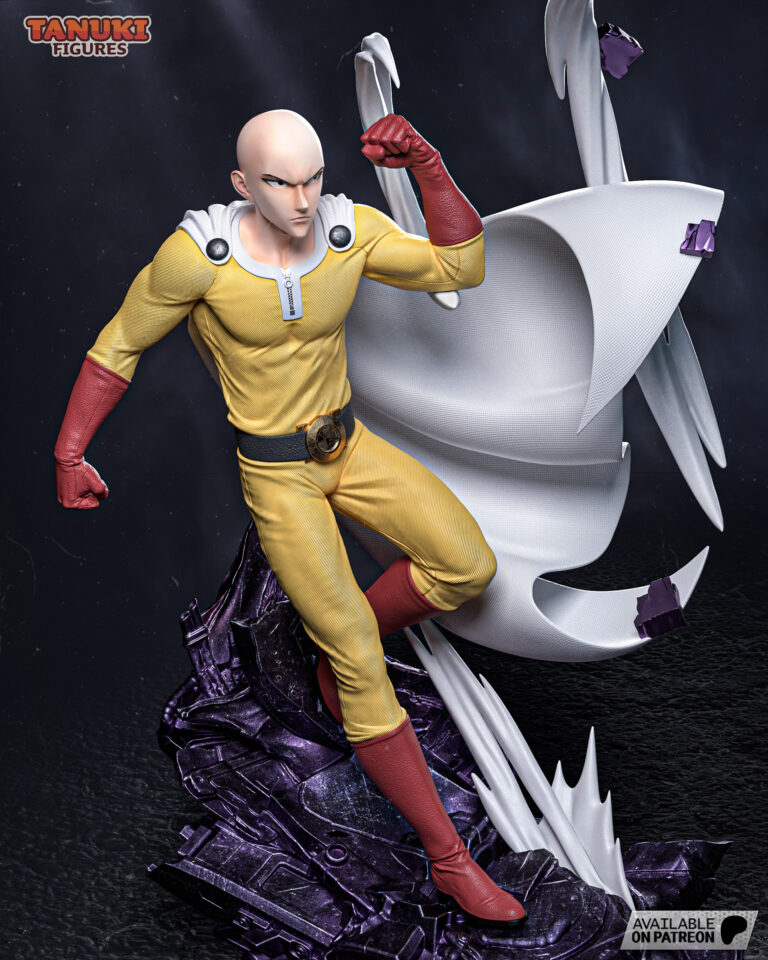Saitama vs Boros + Busto + Extras - One Punch-Man - STL Files