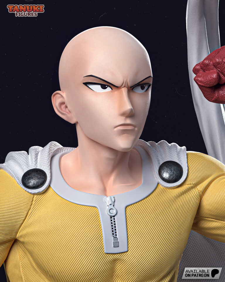 Saitama vs Boros + Busto + Extras - One Punch-Man - STL Files