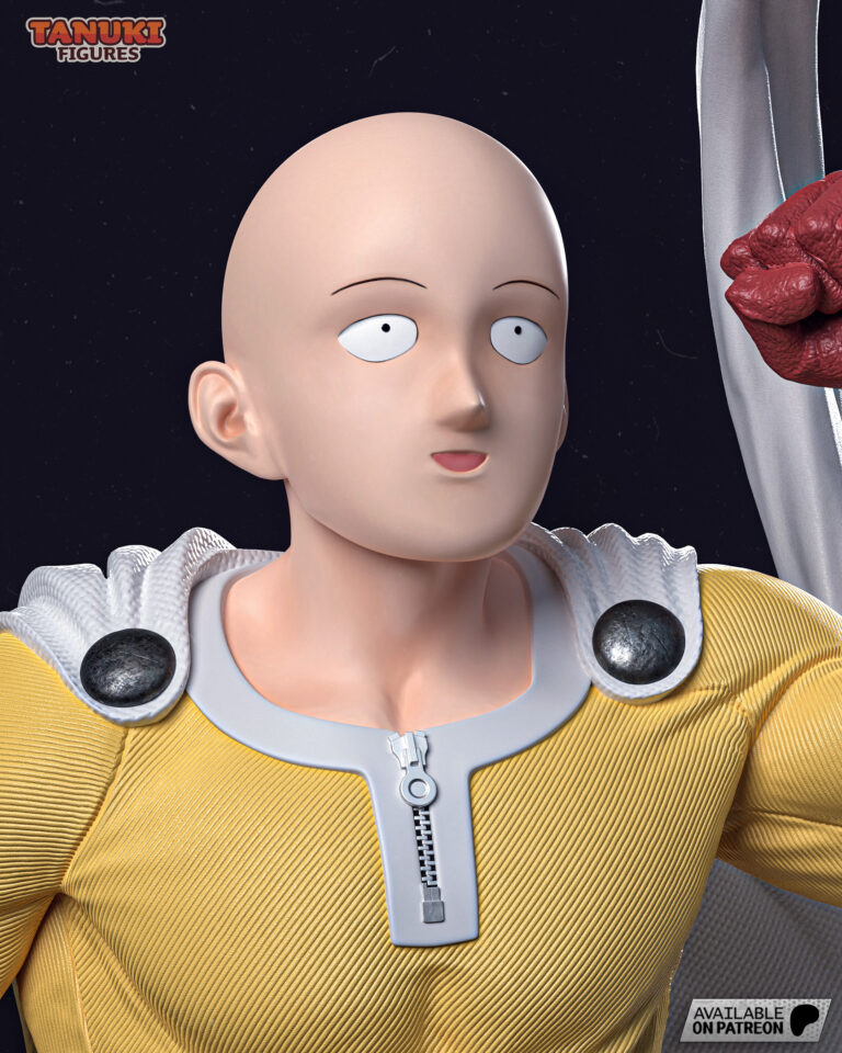 Saitama vs Boros + Busto + Extras - One Punch-Man - STL Files