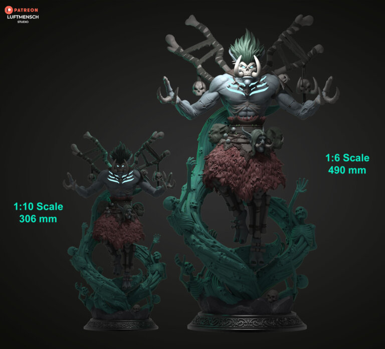 Bwonsamdi - Warcraft - STL Files - STL Forge