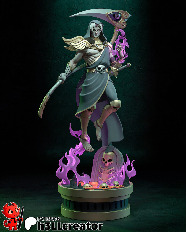 Thanatos + Busto - Hades - STL Files - STL Forge
