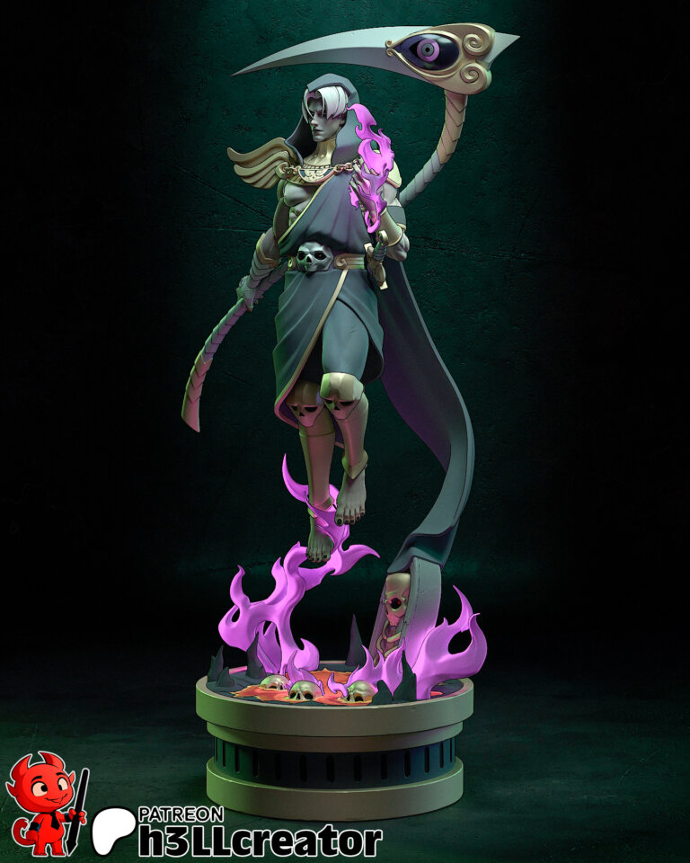 Thanatos + Busto - Hades - STL Files - STL Forge