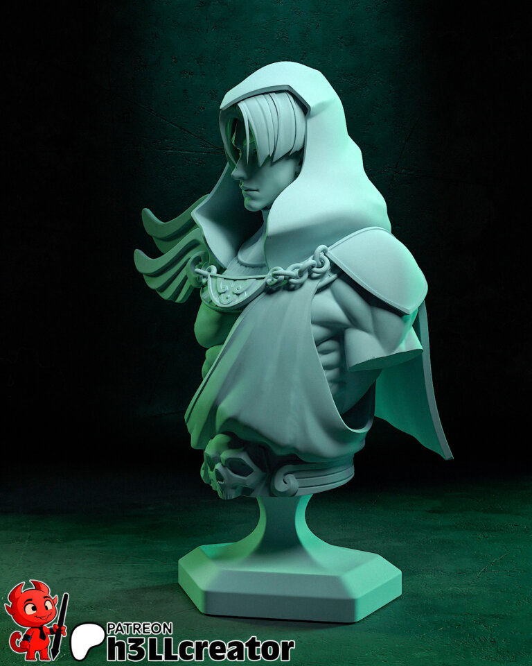 Thanatos + Busto - Hades - STL Files - STL Forge