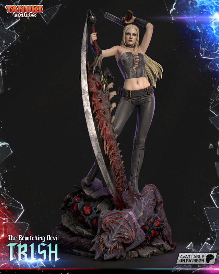 Trish - Devil May Cry - STL Files - STL Forge