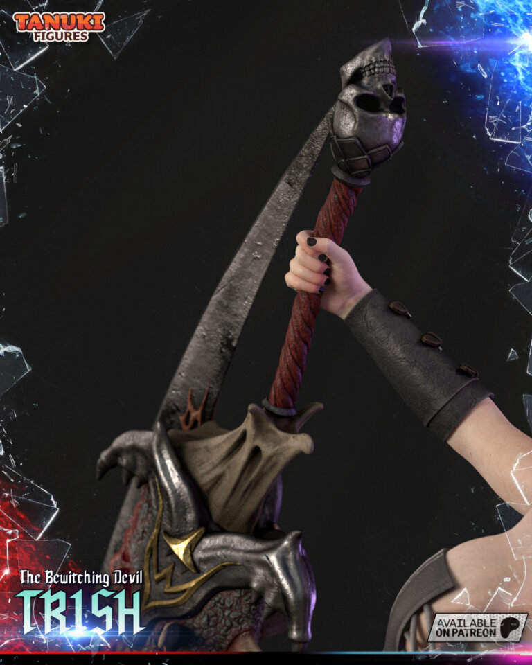Trish - Devil May Cry - STL Files - STL Forge