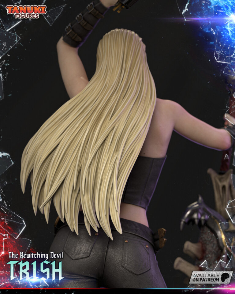Trish - Devil May Cry - STL Files - STL Forge