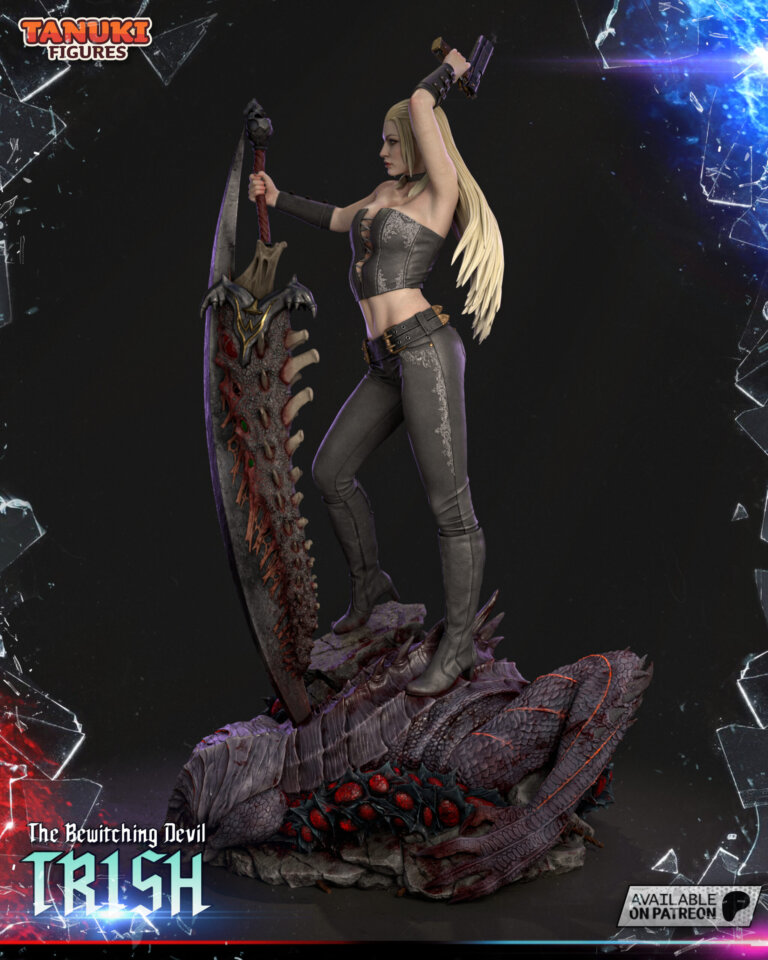 Trish - Devil May Cry - STL Files - STL Forge