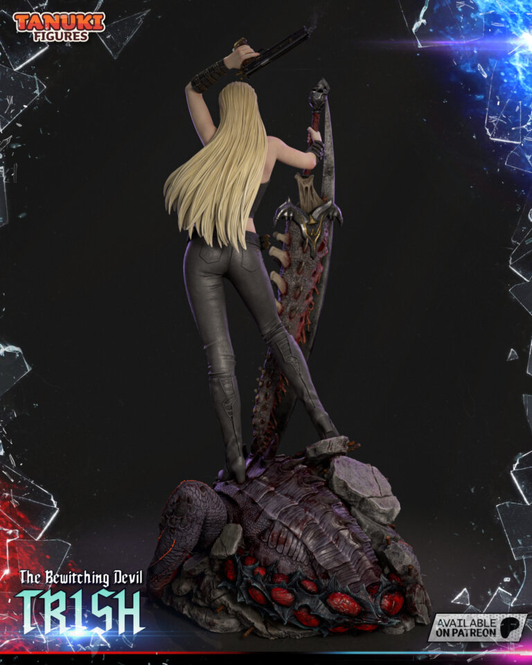 Trish - Devil May Cry - STL Files - STL Forge