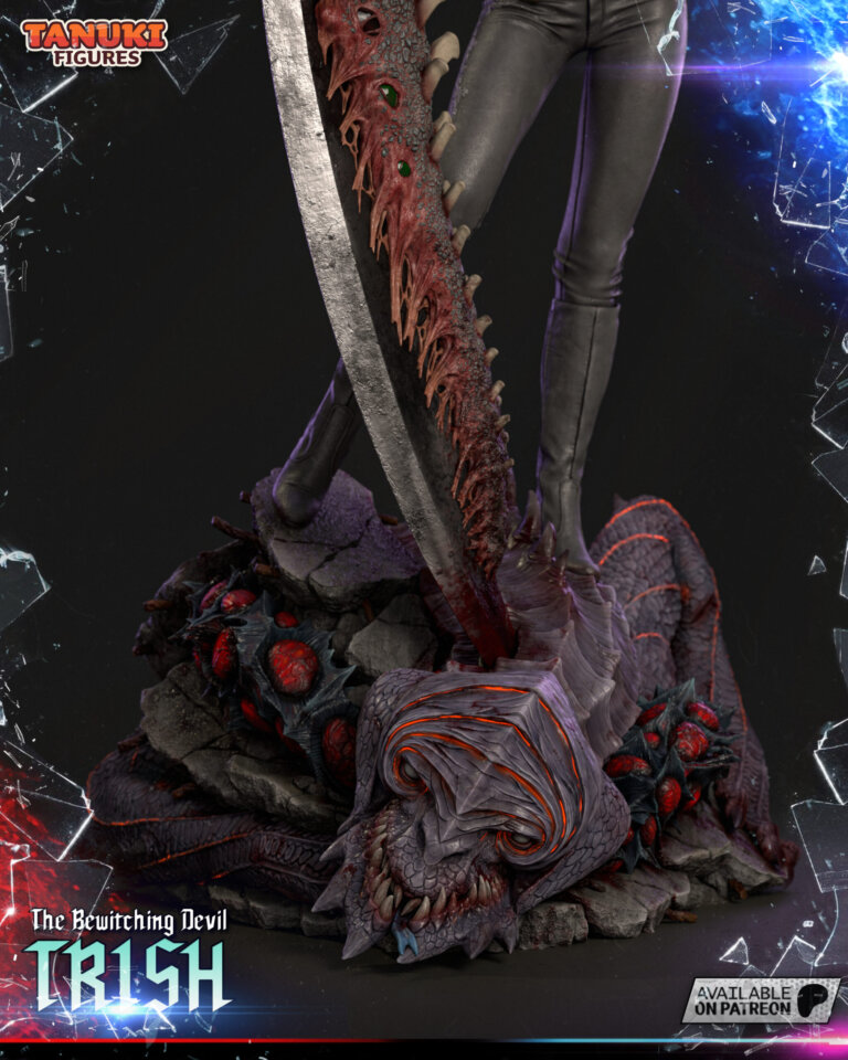 Trish - Devil May Cry - STL Files - STL Forge