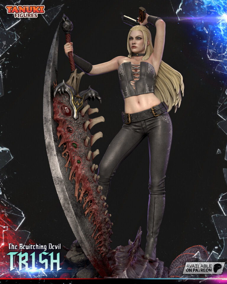 Trish - Devil May Cry - STL Files - STL Forge