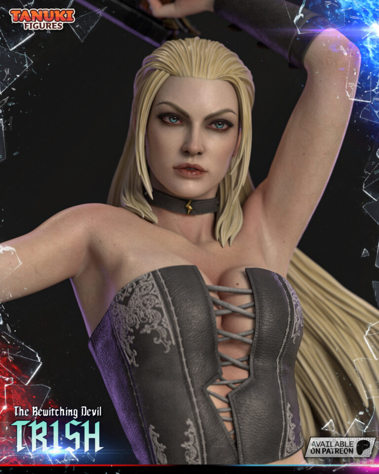 Trish - Devil May Cry - STL Files - STL Forge