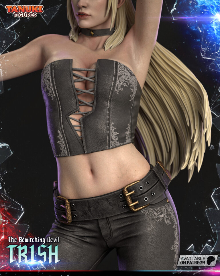 Trish - Devil May Cry - STL Files - STL Forge