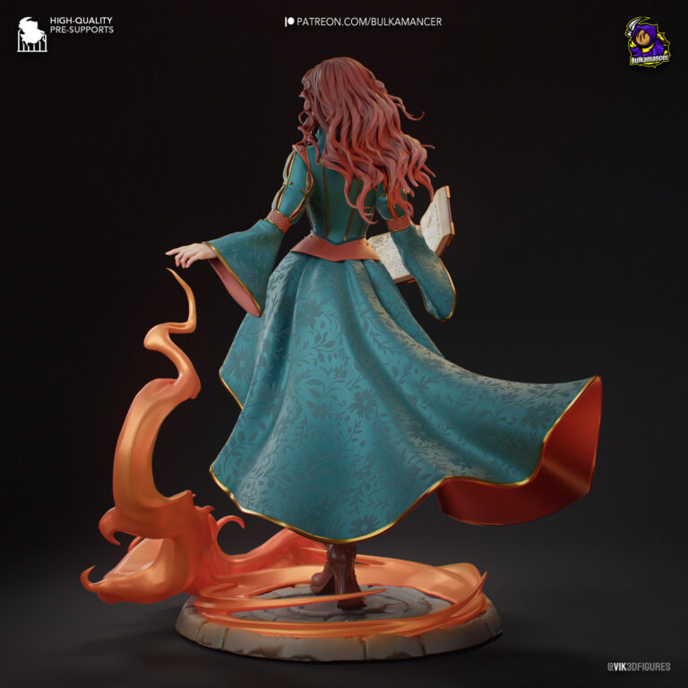 Triss Merigold 2 - The Witcher - STL Forge