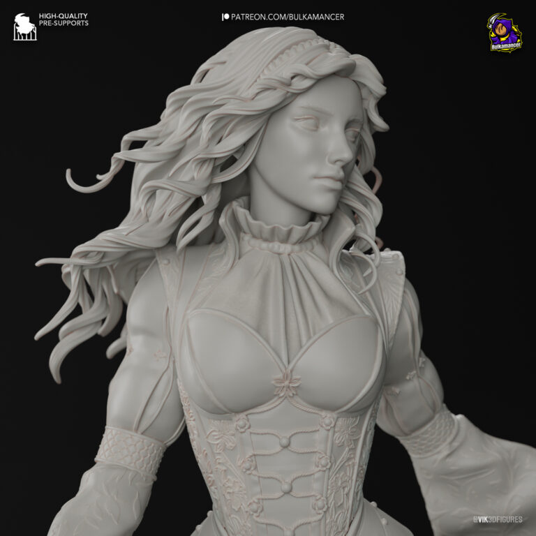 Triss Merigold 2 - The Witcher - STL Forge