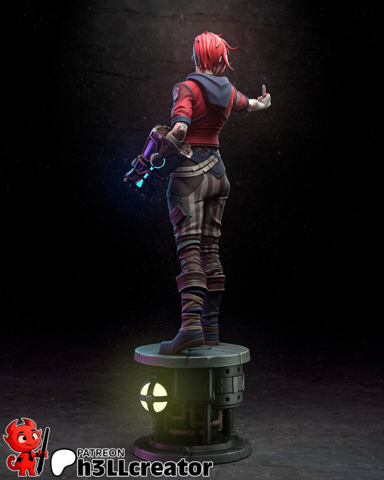 Vi 3 + Busto - League of Legends - STL Files - STL Forge