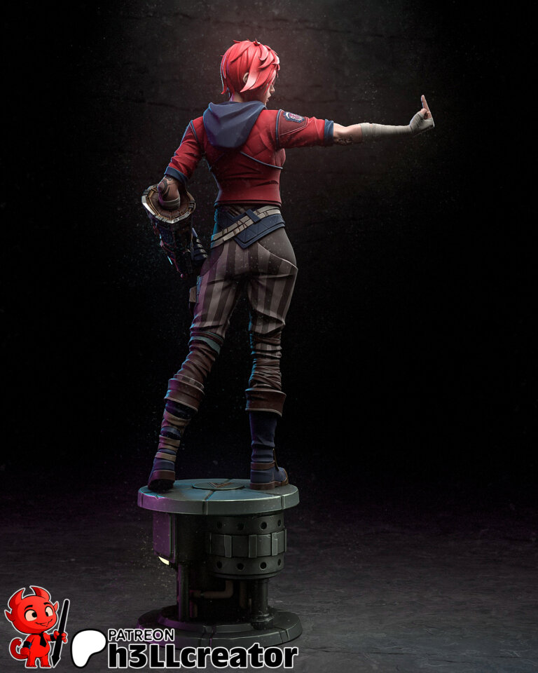 Vi 3 + Busto - League of Legends - STL Files - STL Forge