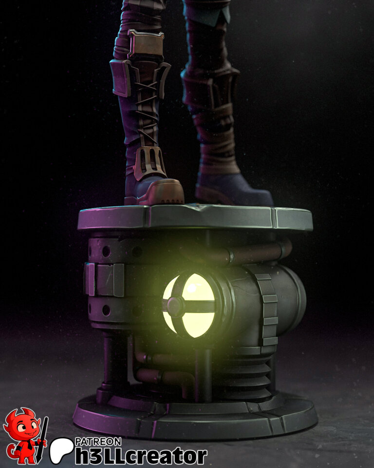 Vi 3 + Busto - League of Legends - STL Files - STL Forge
