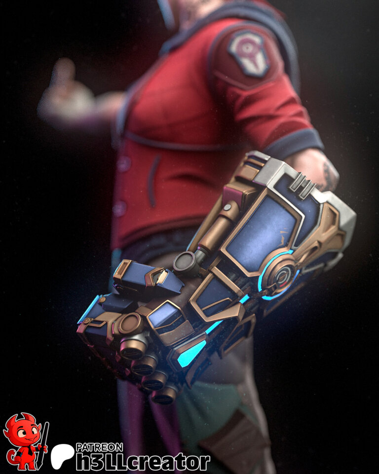 Vi 3 + Busto - League of Legends - STL Files - STL Forge