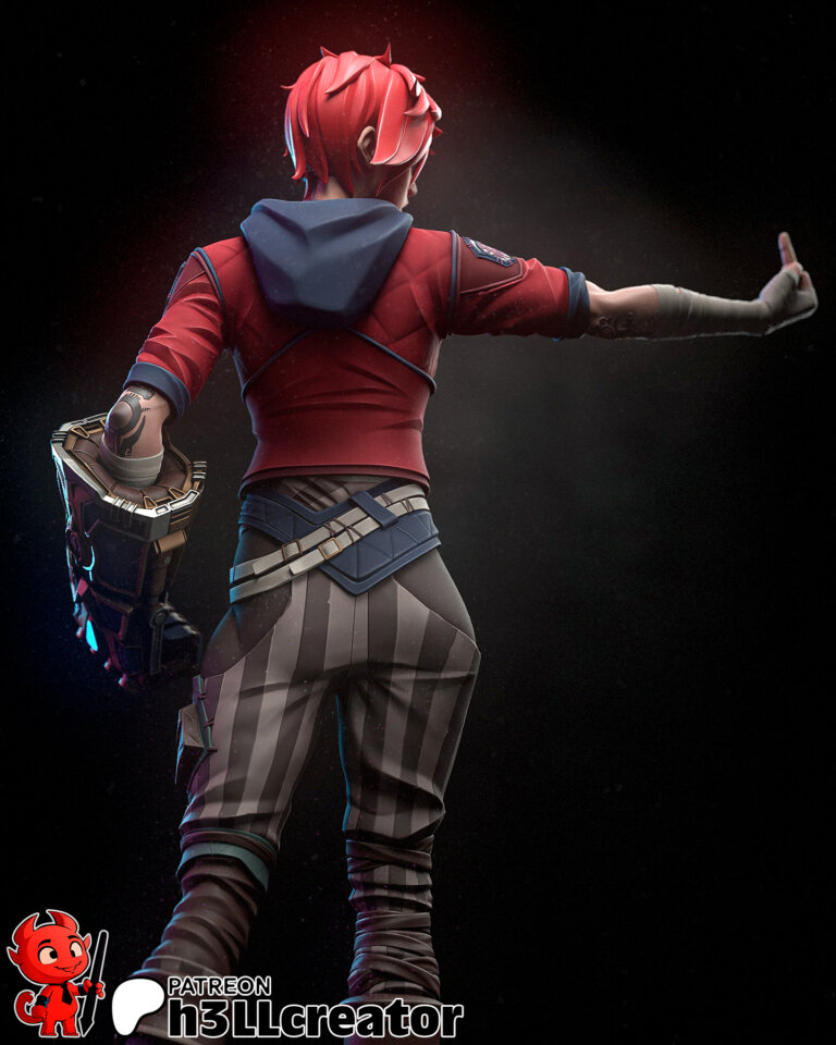 Vi 3 + Busto - League of Legends - STL Files - STL Forge