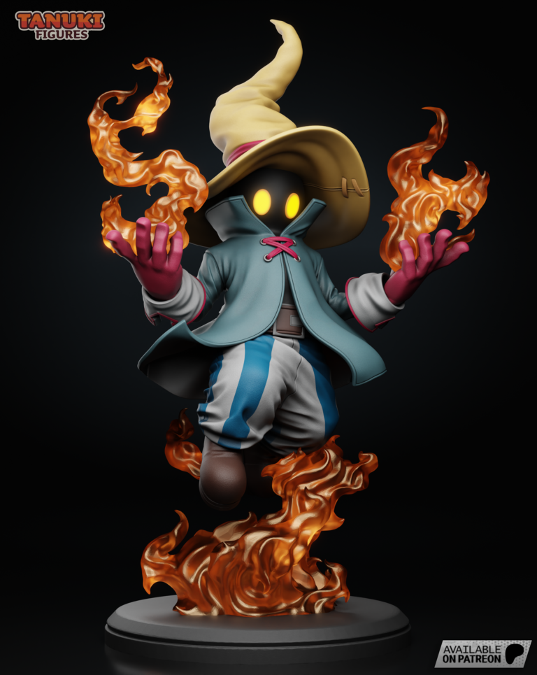 Vivi Ornitier - Final Fantasy - STL Files - STL Forge