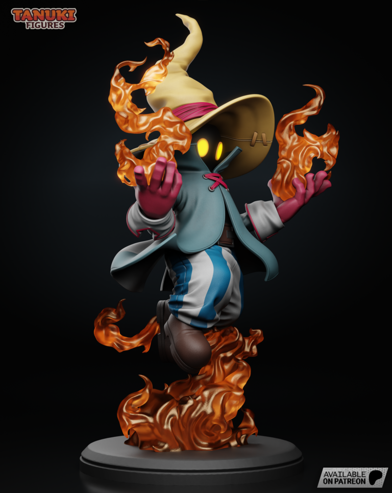 Vivi Ornitier - Final Fantasy - STL Files - STL Forge