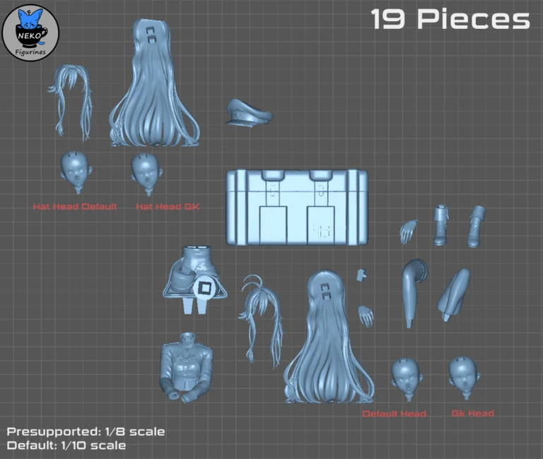 Vladilena Milizé - Eighty Six - STL Files - STL Forge