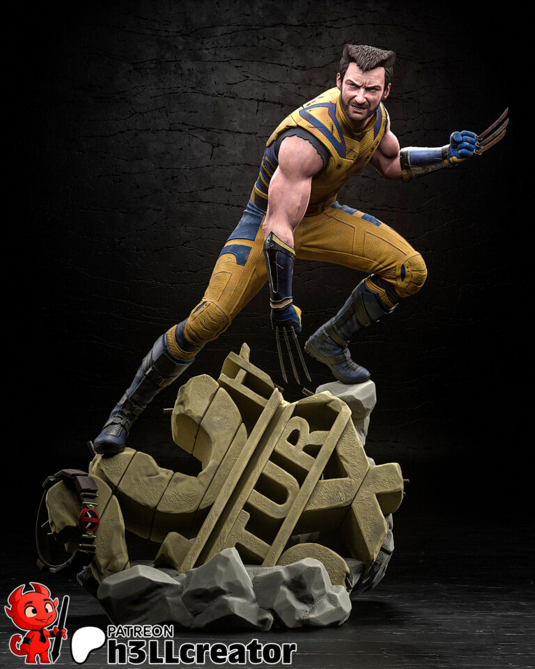 Wolverine 3 + Busto - Marvel - STL Files - STL Forge