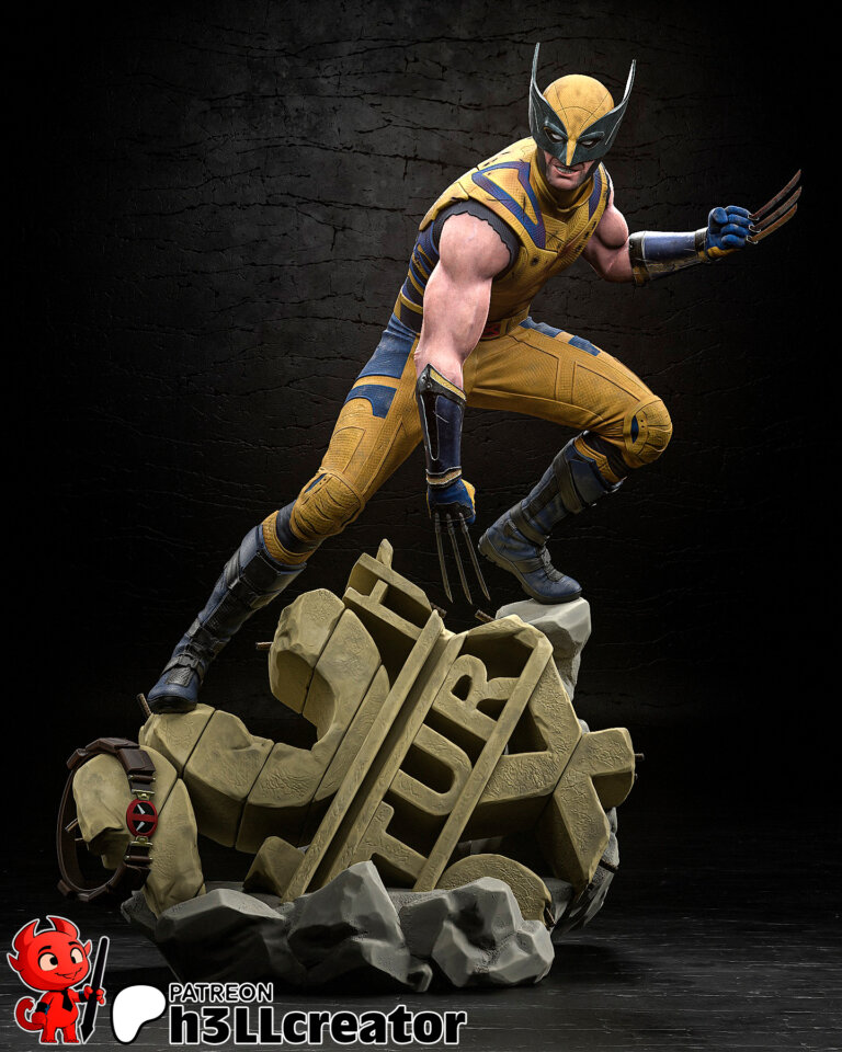 Wolverine 3 + Busto - Marvel - STL Files - STL Forge