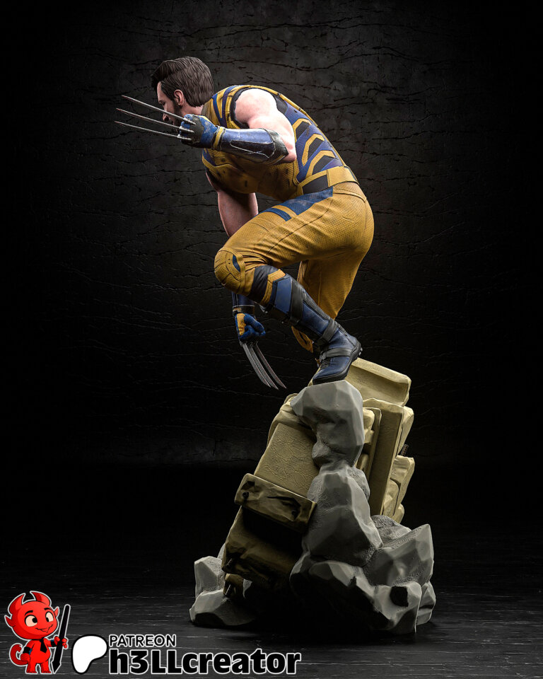 Wolverine 3 + Busto - Marvel - STL Files - STL Forge
