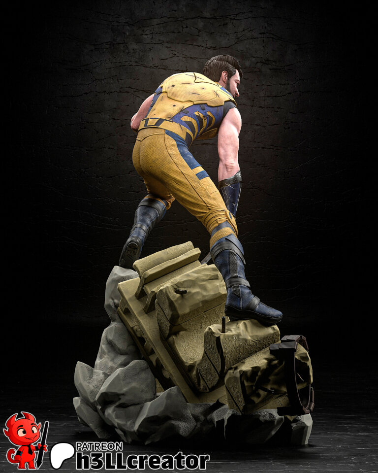 Wolverine 3 + Busto - Marvel - STL Files - STL Forge