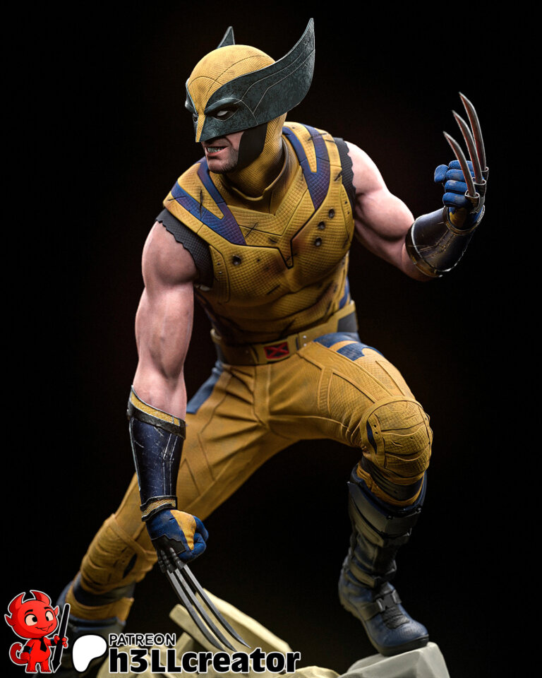 Wolverine 3 + Busto - Marvel - STL Files - STL Forge