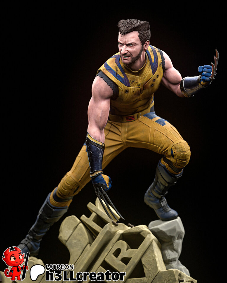 Wolverine 3 + Busto - Marvel - STL Files - STL Forge