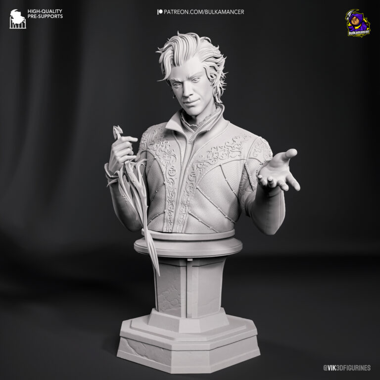 Astarion + Bust + Chibi - Baldur's Gate - STL Files