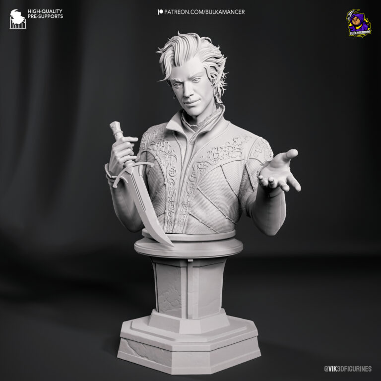 Astarion + Bust + Chibi - Baldur's Gate - STL Files