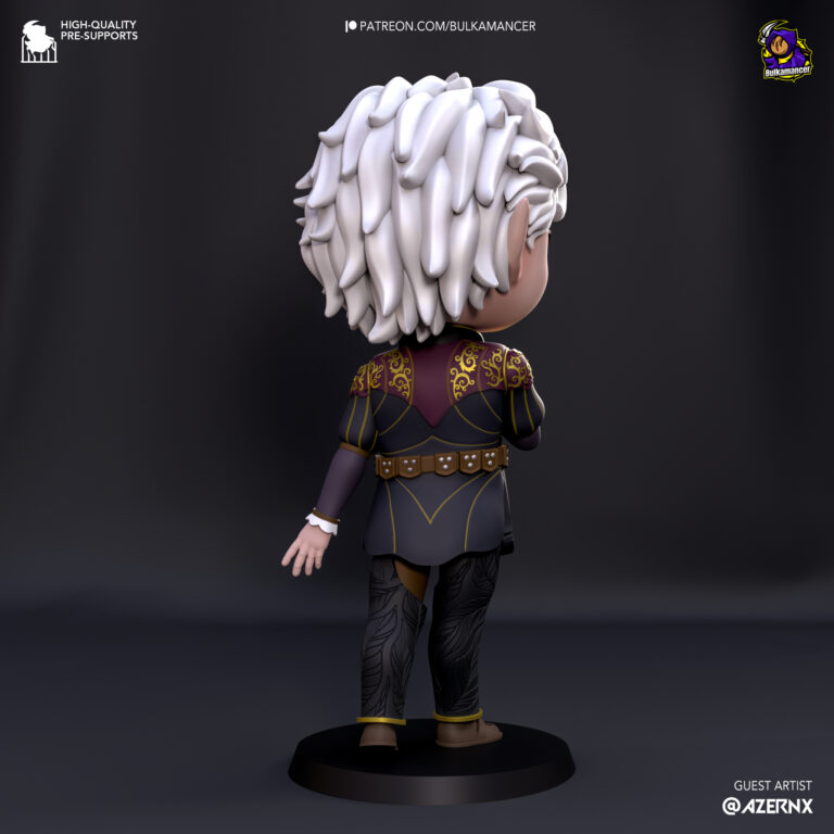 Astarion + Bust + Chibi - Baldur's Gate - STL Files