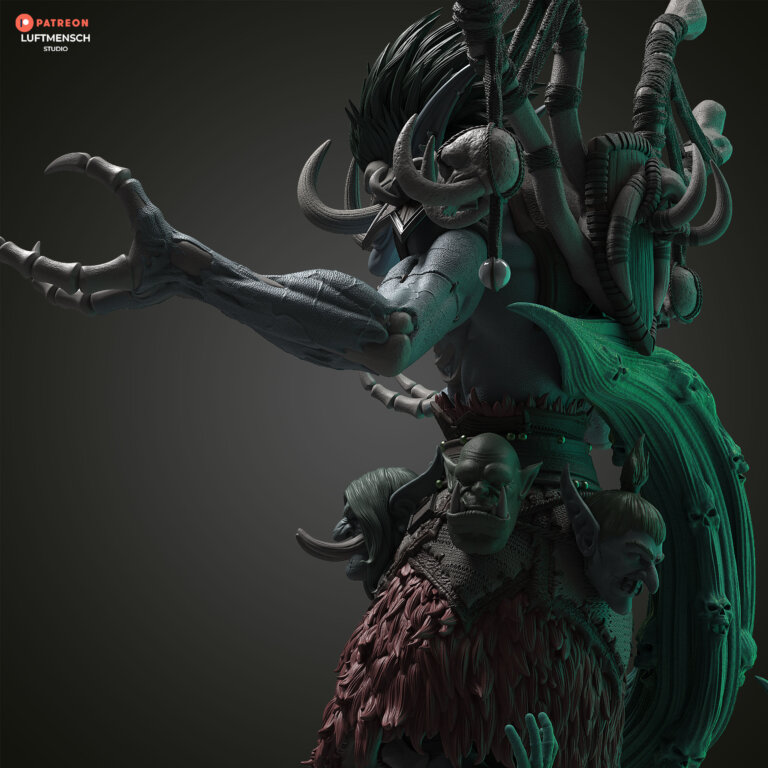 Bwonsamdi - Warcraft - STL Files - STL Forge