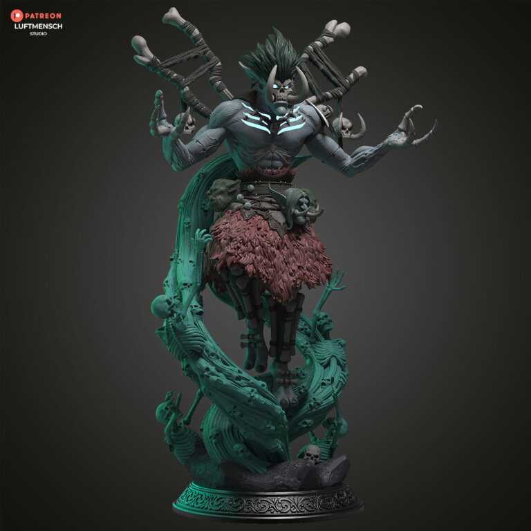 Bwonsamdi - Warcraft - STL Files - STL Forge