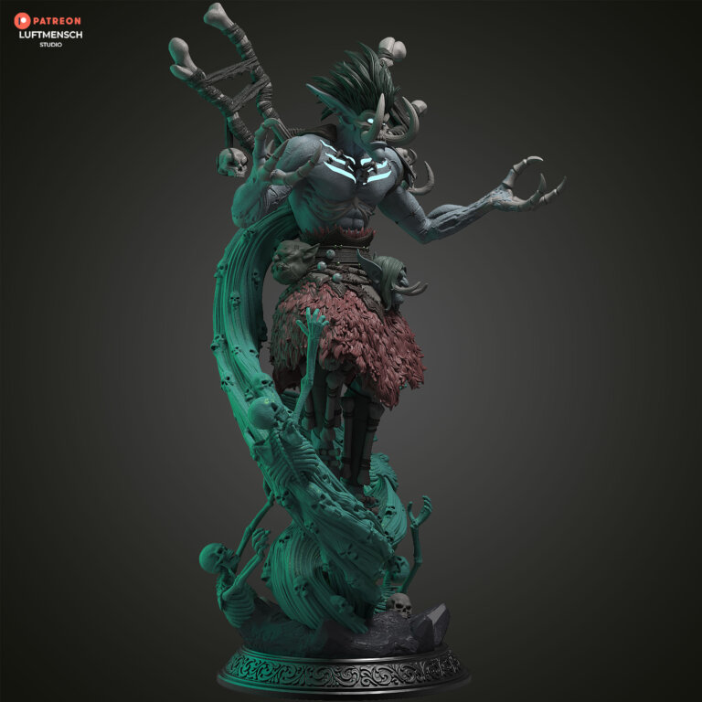 Bwonsamdi - Warcraft - STL Files - STL Forge