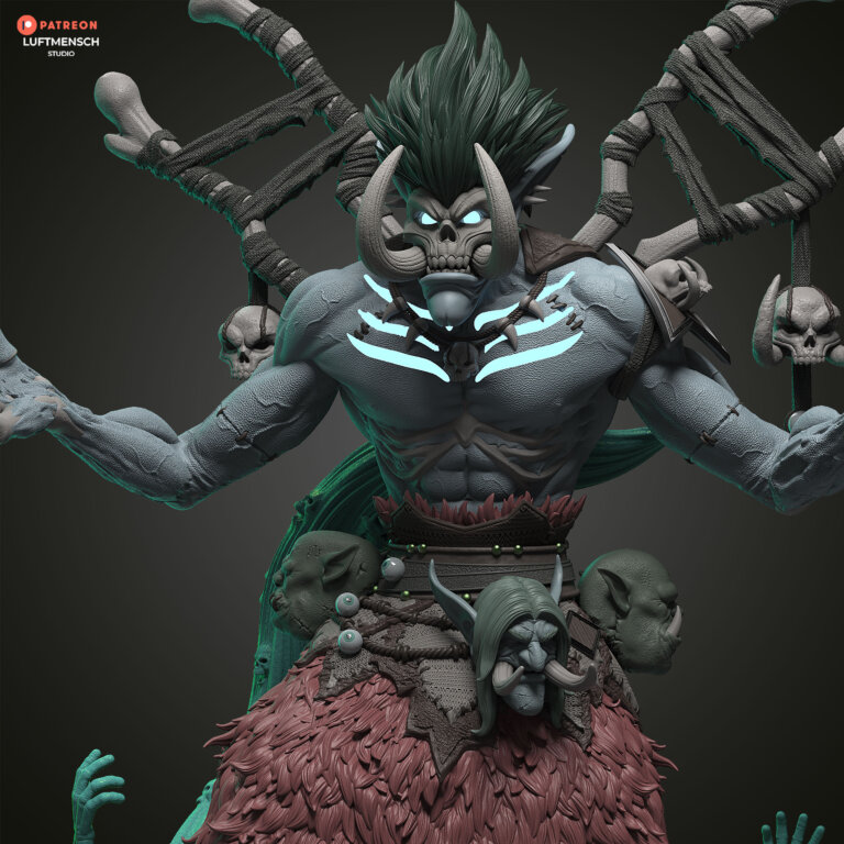 Bwonsamdi - Warcraft - STL Files - STL Forge