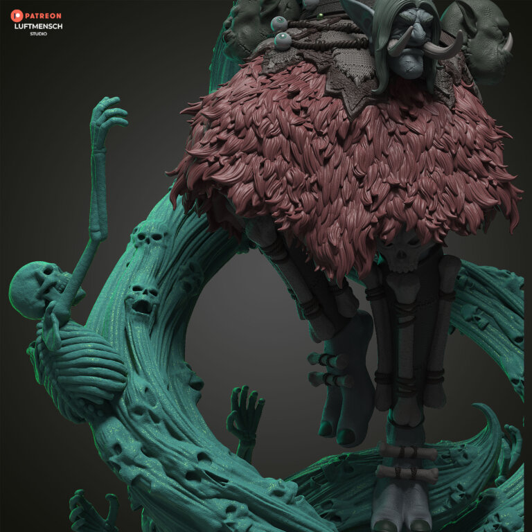 Bwonsamdi - Warcraft - STL Files - STL Forge