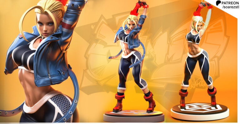 Cammy White 2 - Street Fighter - STL Files - STL Forge