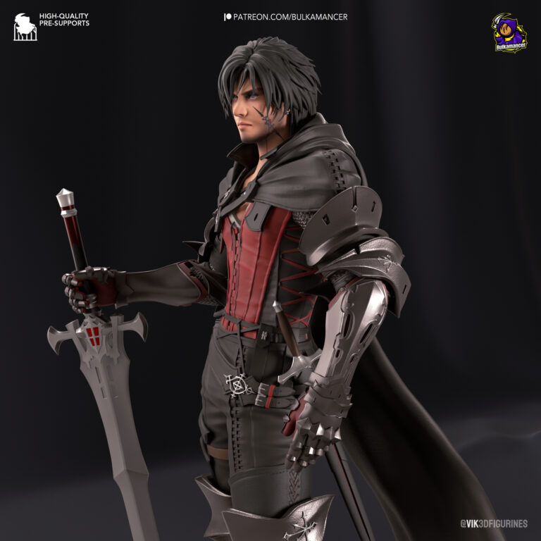 Clive Rosfield - Final Fantasy - STL Files - STL Forge