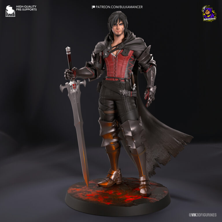 Clive Rosfield - Final Fantasy - STL Files - STL Forge