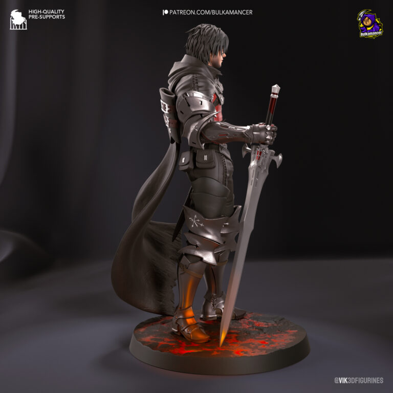 Clive Rosfield - Final Fantasy - STL Files - STL Forge