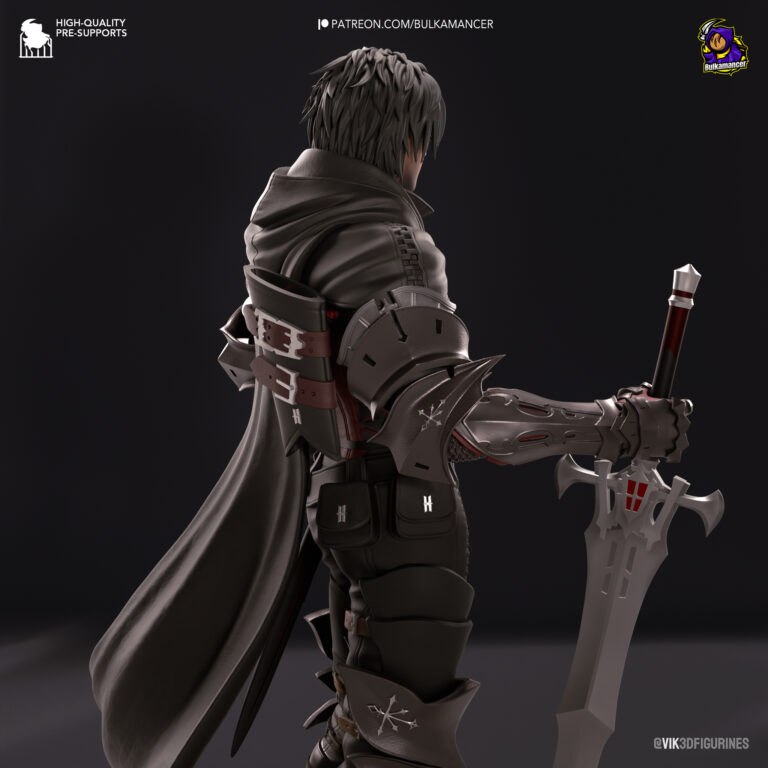 Clive Rosfield - Final Fantasy - STL Files - STL Forge
